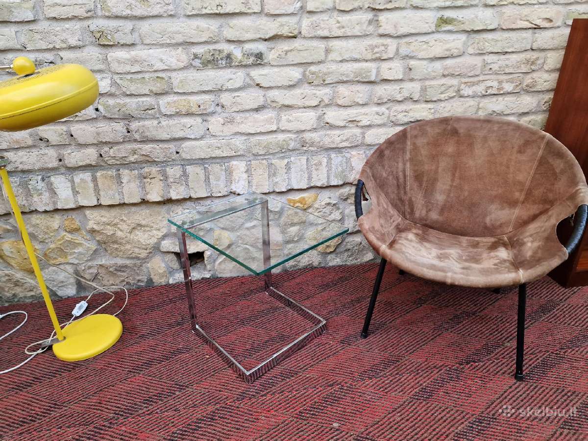 Vintažinis mid century Bauhaus st.staliukas - nuotraukos Nr. 14