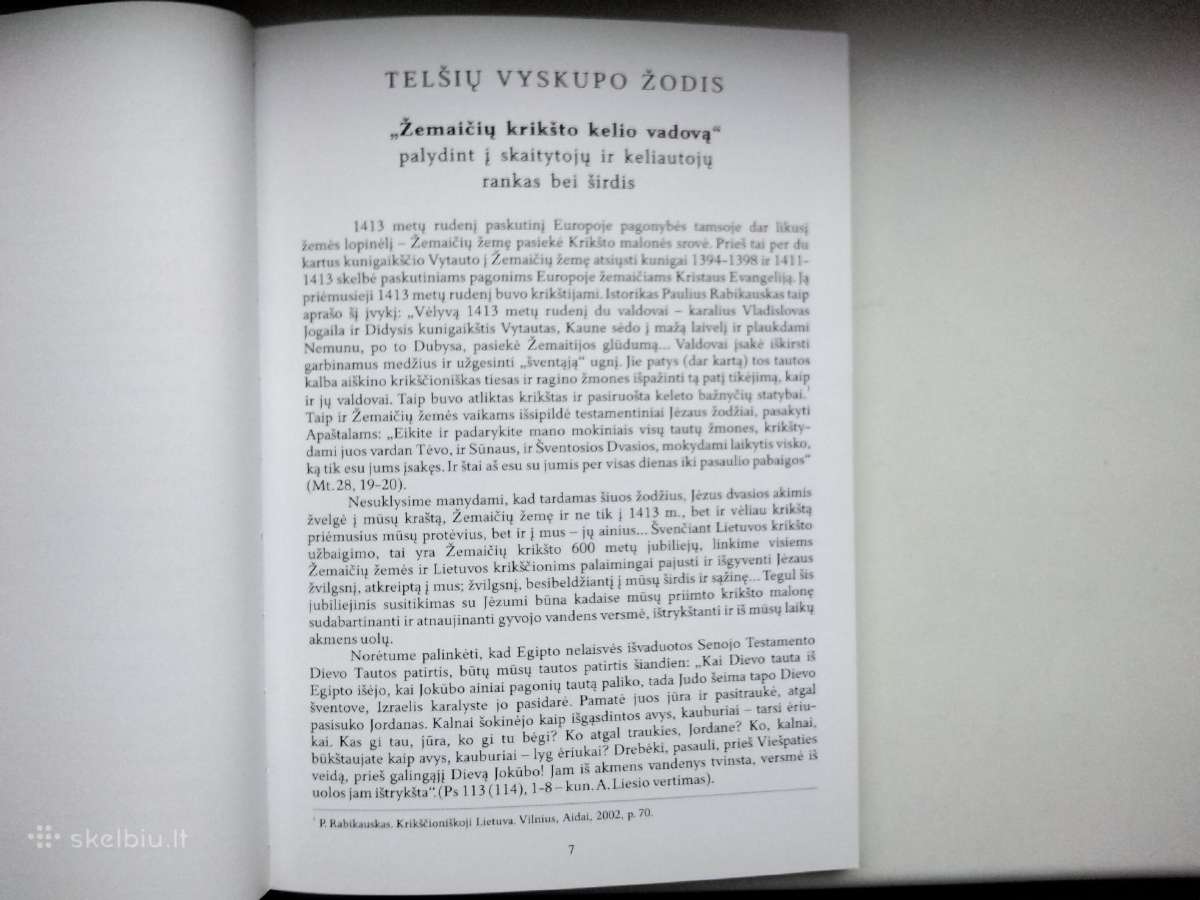 Žemaičių krikšto kelio vadovas - nuotraukos Nr. 4