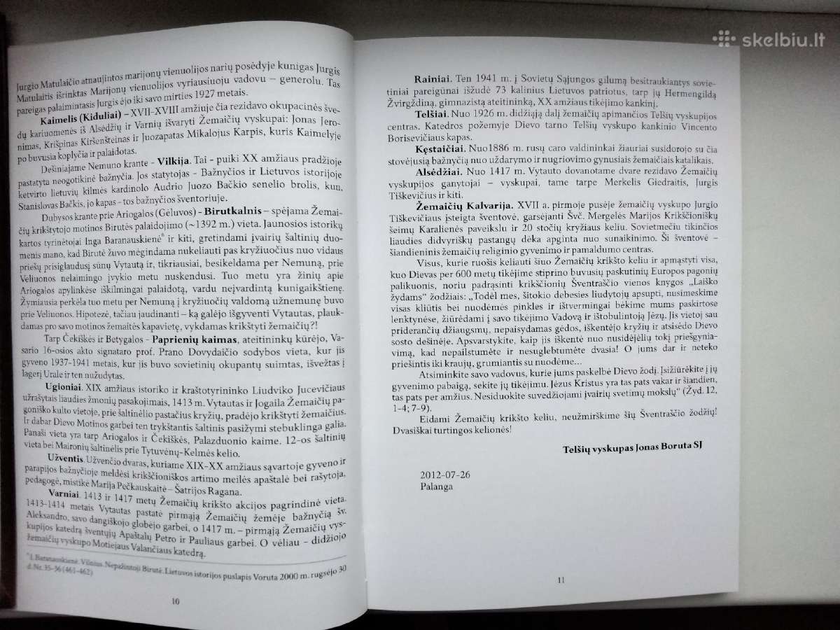 Žemaičių krikšto kelio vadovas - nuotraukos Nr. 6