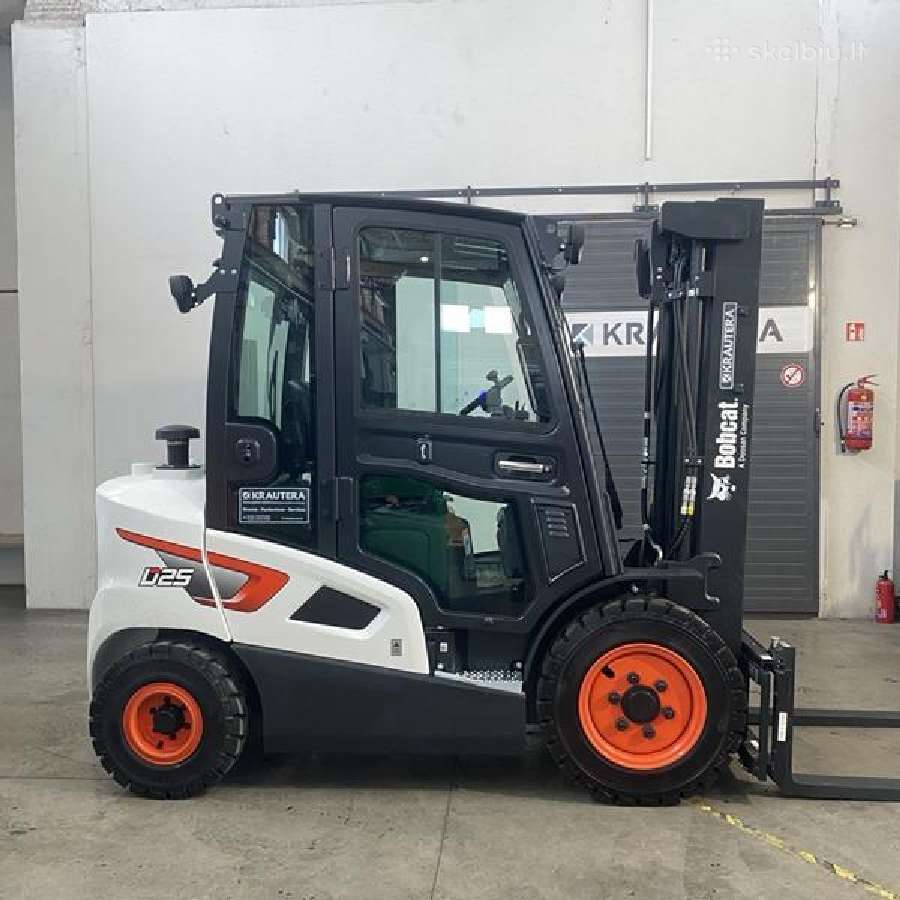 Naujas Bobcat dyzelinis krautuvas D25 - nuotraukos Nr. 4