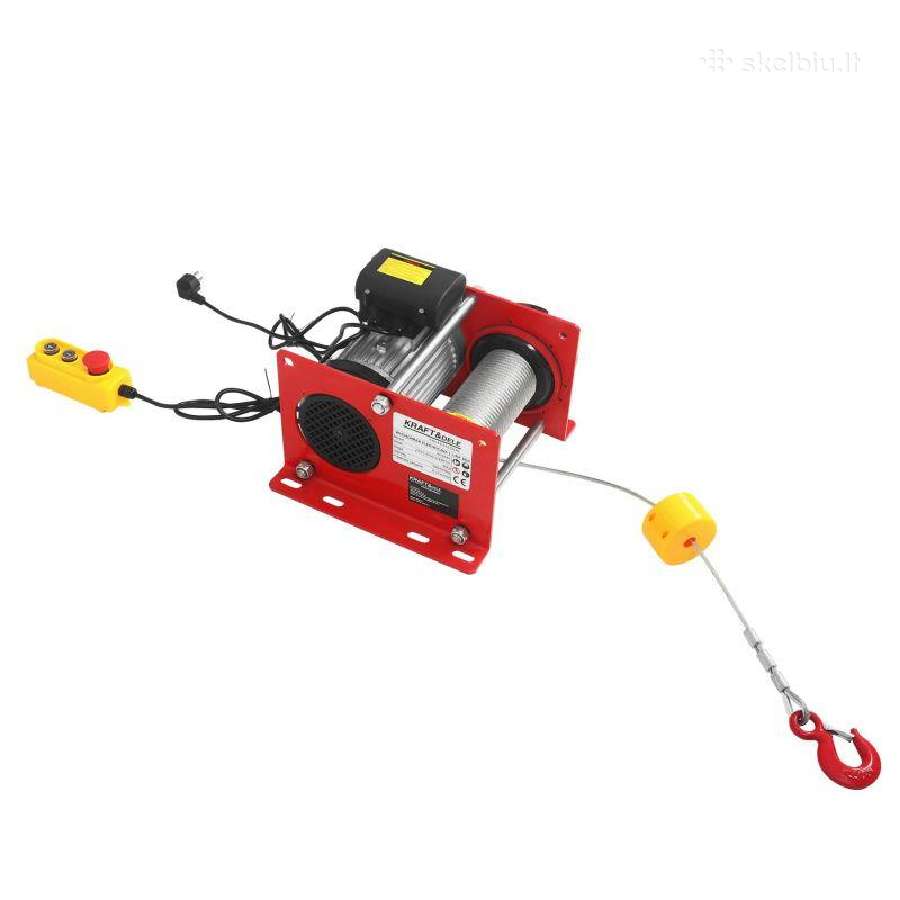 Statybinė kėlimo gervė elektrinė 30m 500/999kg - nuotraukos Nr. 2