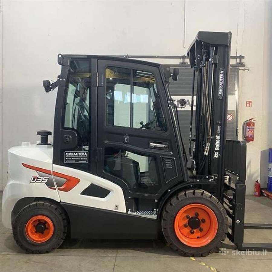 Naujas Bobcat dyzelinis krautuvas D35 - nuotraukos Nr. 3