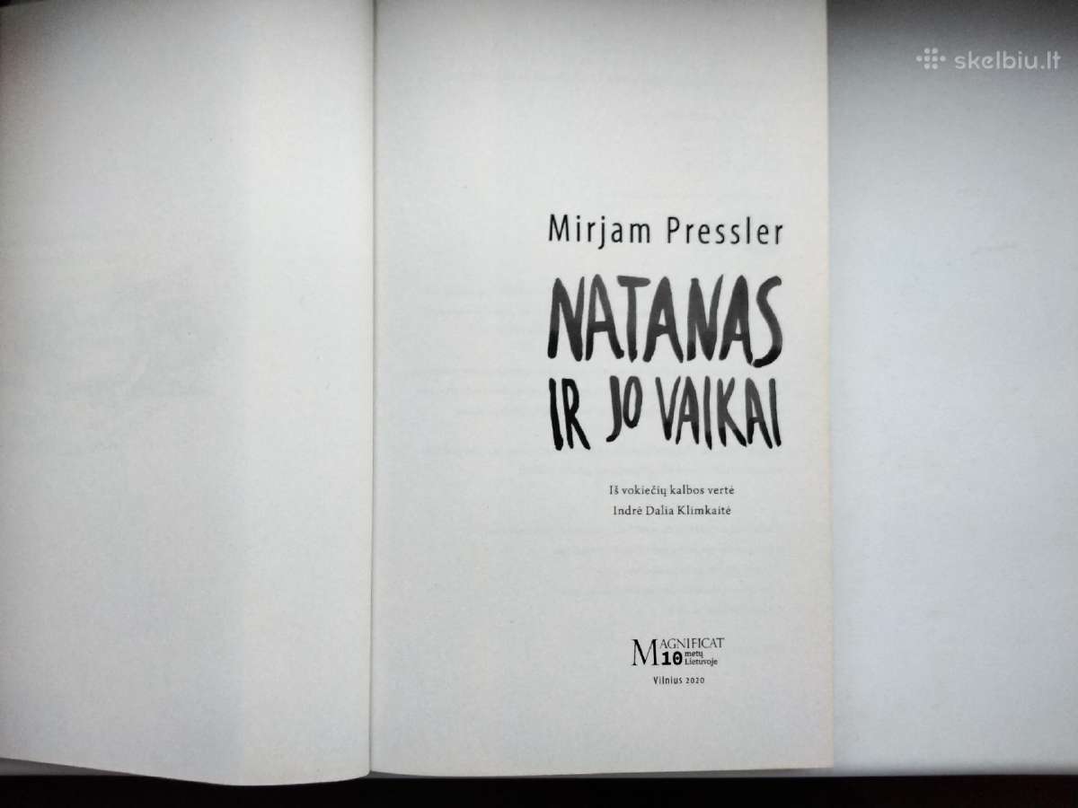 M. Pressler. Natanas ir jo vaikai - nuotraukos Nr. 2
