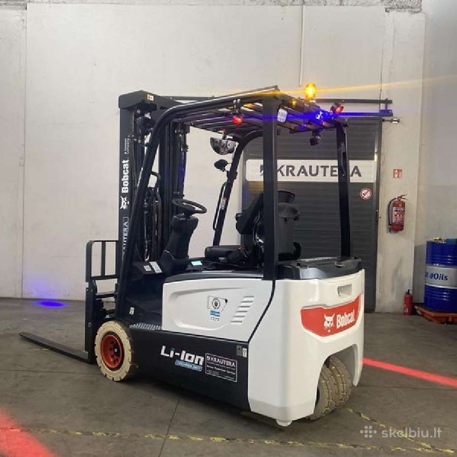 Naujas elektrinis krautuvas Bobcat B18 - nuotraukos Nr. 4