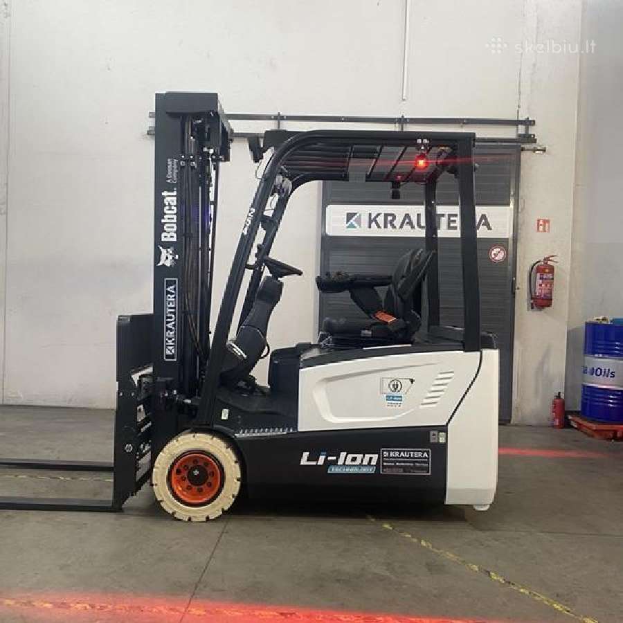 Naujas elektrinis krautuvas Bobcat B18 - nuotraukos Nr. 3