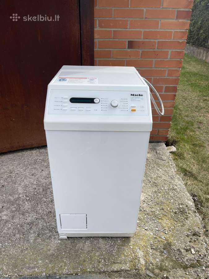 Siaura skalbimo mašina Miele 5,5kg