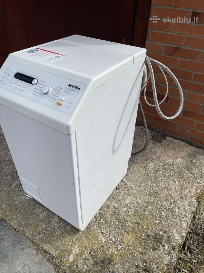 Siaura skalbimo mašina Miele 5,5kg - nuotraukos Nr. 3