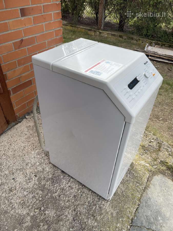 Siaura skalbimo mašina Miele 5,5kg - nuotraukos Nr. 4