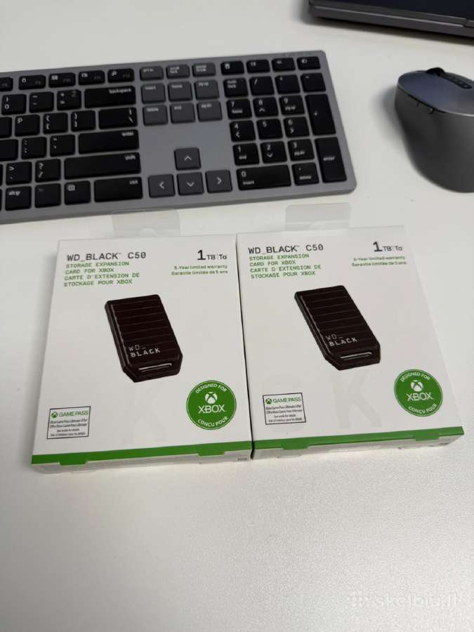 Wd c50 xbox series s/x atminties kortele