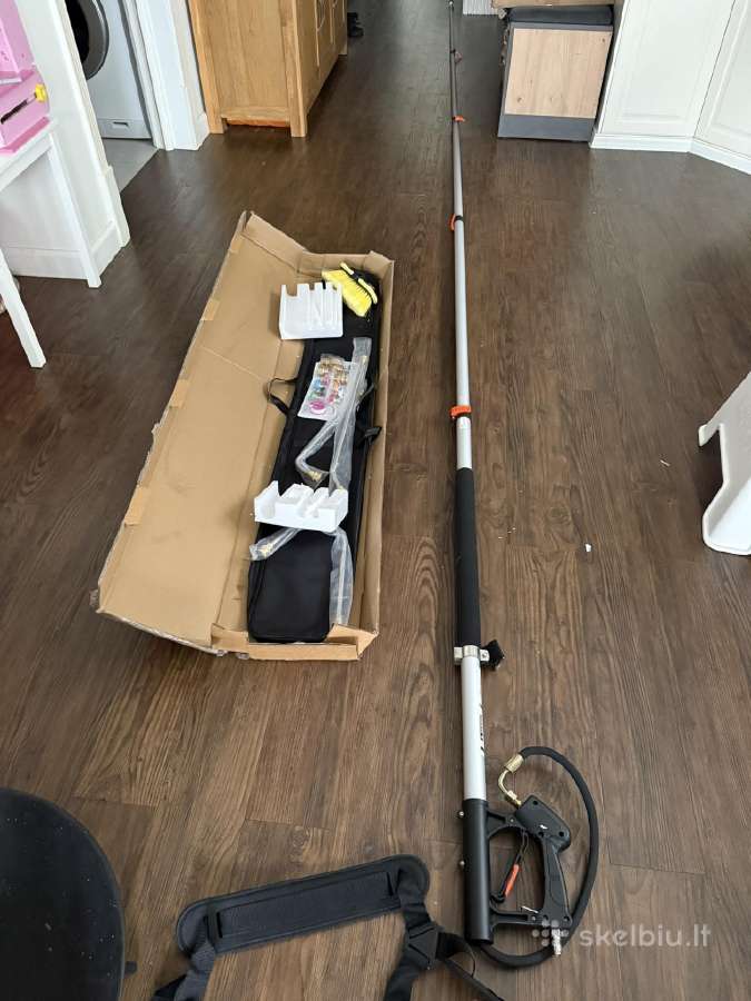 Aukšto slėgio plovimo teleskopinė lazda 7.3m. - nuotraukos Nr. 3