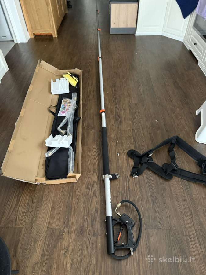 Aukšto slėgio plovimo teleskopinė lazda 7.3m. - nuotraukos Nr. 7