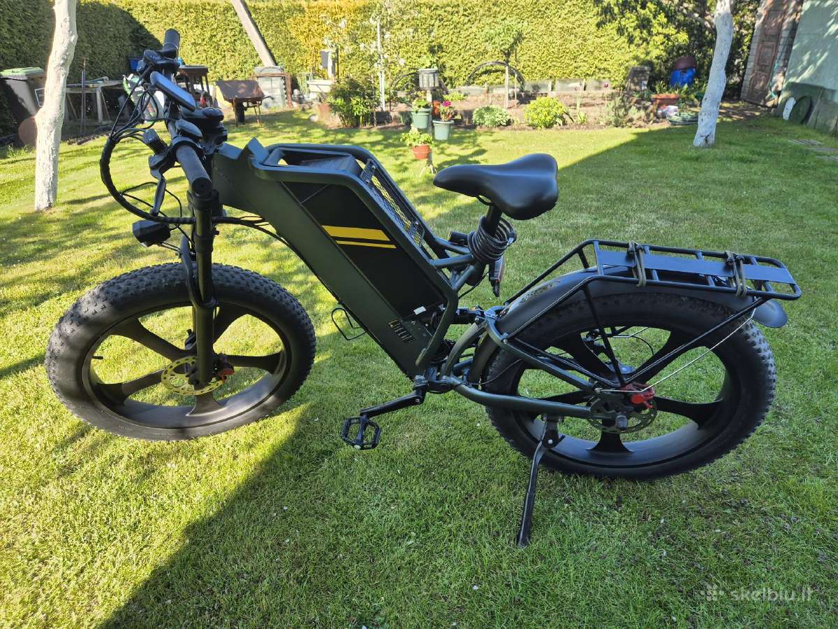 Elektrinis storu padangu (Fat Bike) dviratis