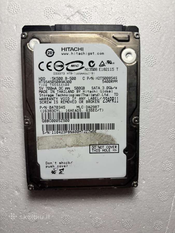 Parduodu HDD, SSD, RAM Kaina derinama. - nuotraukos Nr. 5