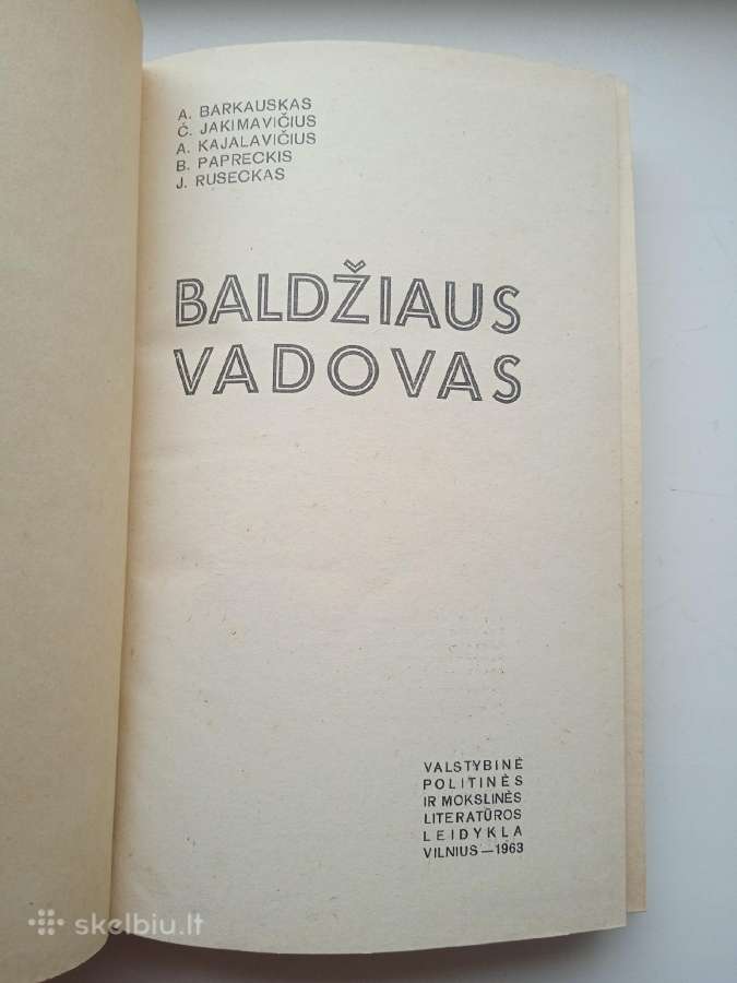 Knyga "Baldžiaus vadovas" - nuotraukos Nr. 2