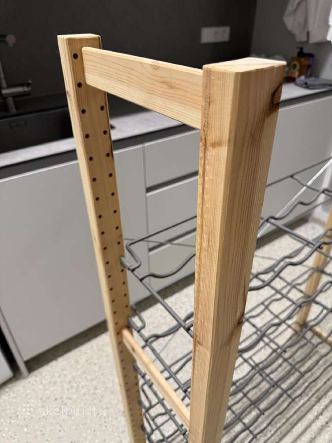 Ikea butelių lentynos Ivar - nuotraukos Nr. 3