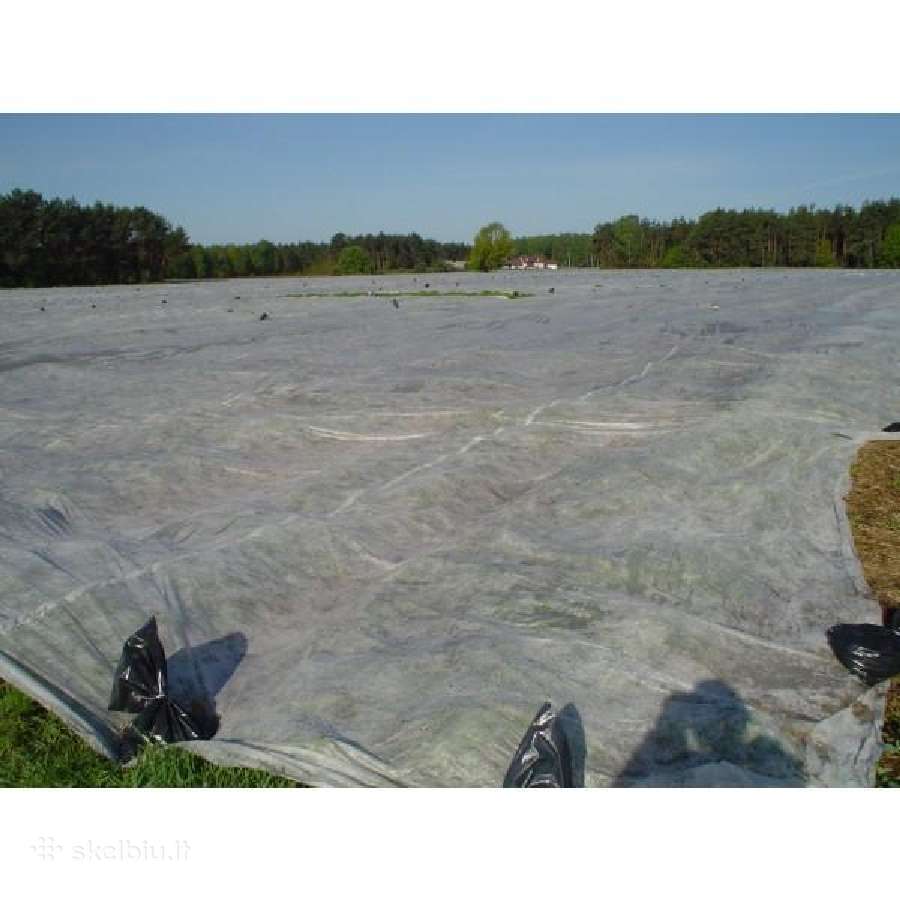 Labai pigiai balta agroplėvelė 3,2m x 100m - nuotraukos Nr. 2