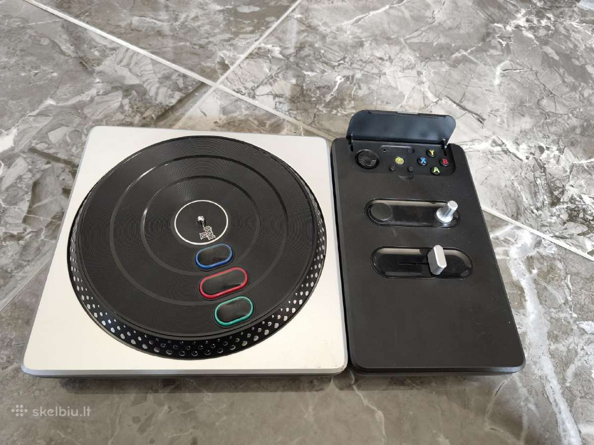Nintendo Wii Dj Hero Wireless Turntable Controller