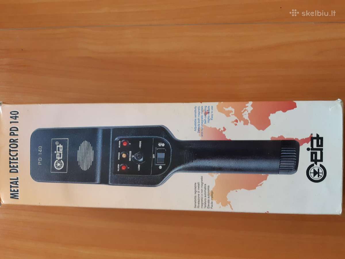 Metalo ieškiklis, detektorius rankinis Pd 140 Ceia