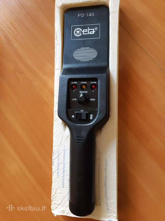 Metalo ieškiklis, detektorius rankinis Pd 140 Ceia - nuotraukos Nr. 5
