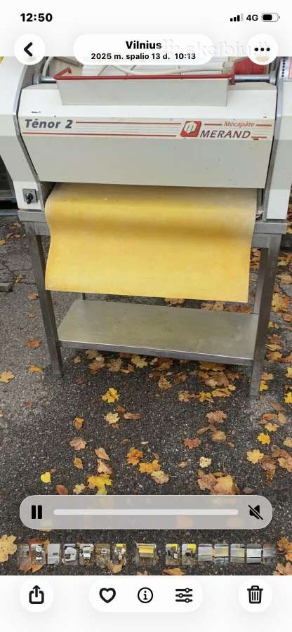 Batonu formavimo mašina