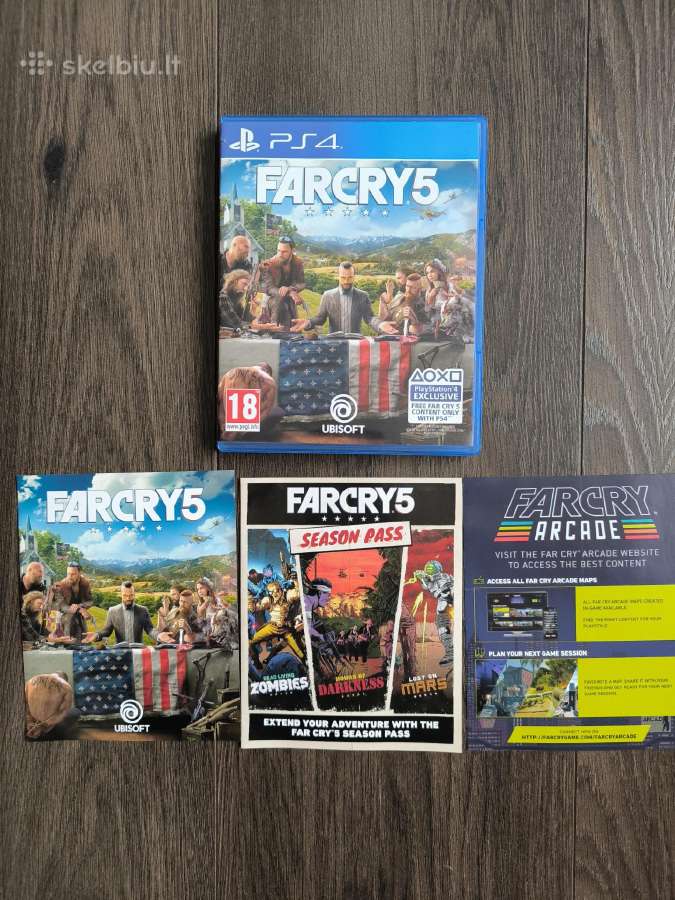Parduodu Ps4 žaidimą Farcry 5