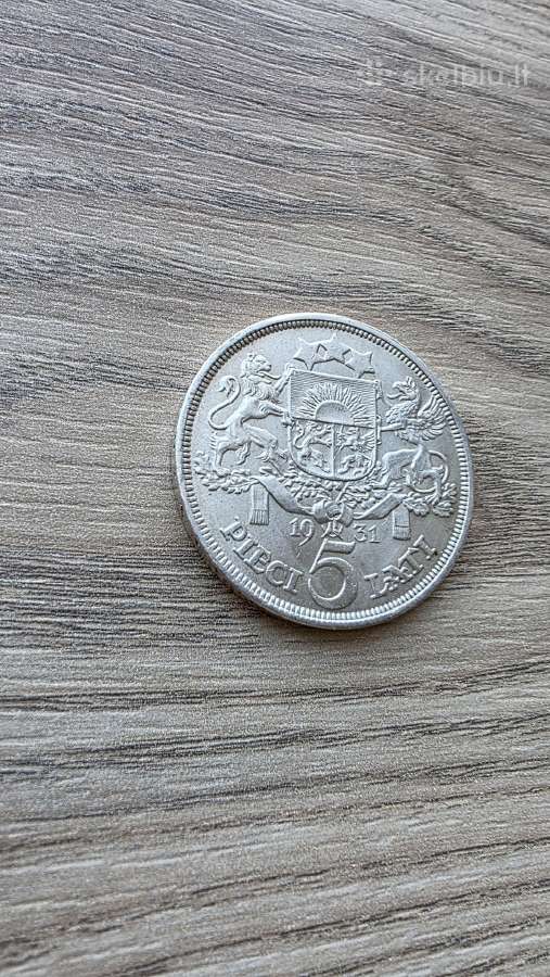 1931 metų 5 latai Milda - nuotraukos Nr. 6