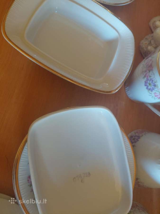 Senovinis porceleno servyzas arbatai - nuotraukos Nr. 5