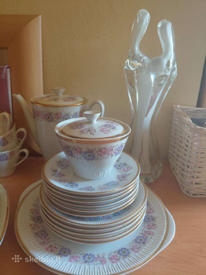 Senovinis porceleno servyzas arbatai - nuotraukos Nr. 9