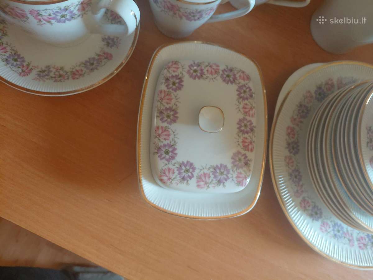 Senovinis porceleno servyzas arbatai - nuotraukos Nr. 10