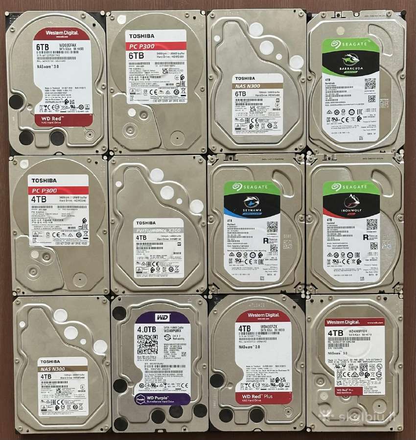 HDD 4-6 TB pc nas