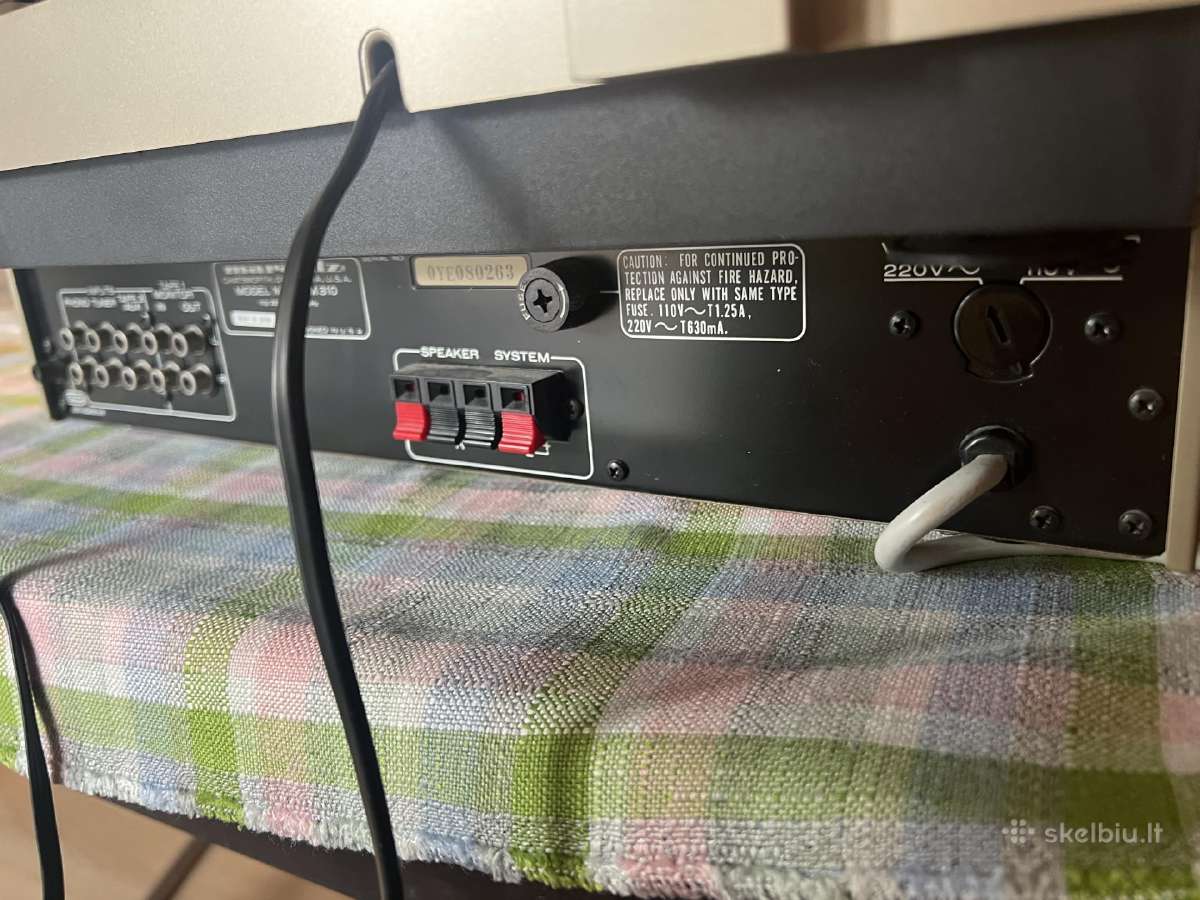 Marantz patefonas ir stiprintuvas - nuotraukos Nr. 3