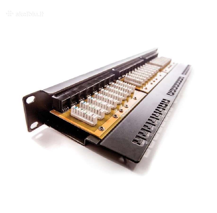 Parduodu Panelė komutacinė, Ftp 6 kat., 19" 0.5u,