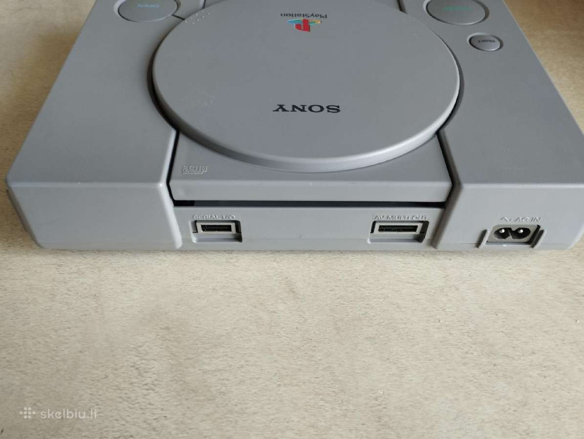 Playstation 1 japonų rinkos modelis - nuotraukos Nr. 2