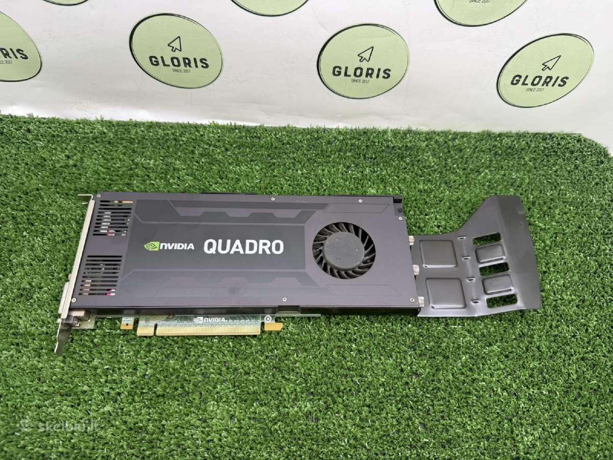 Nvidia vaizdo kortos K2000 K4000 K4200 - nuotraukos Nr. 2