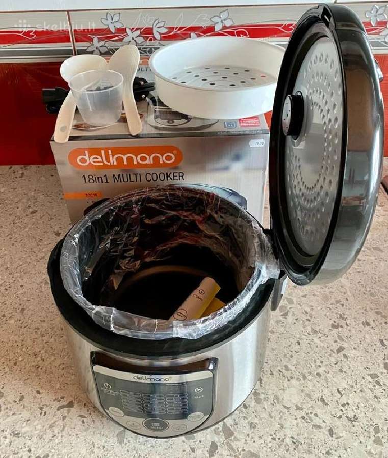 Delimano 18in1 daugiafunkcinis puodas - nuotraukos Nr. 3