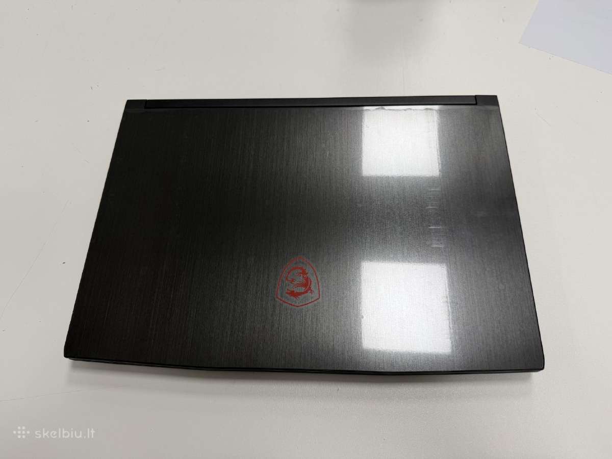 Msi Gf63 Thin 10sc 15.6" i5 8gb 256gb SSD 300eur - nuotraukos Nr. 4