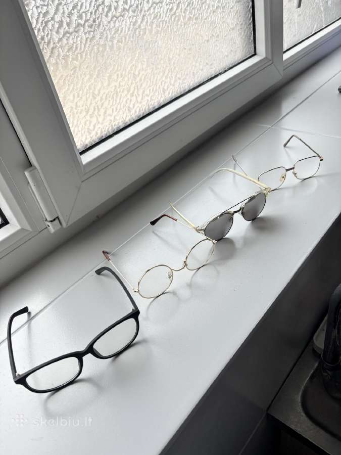 Parduodami akiniai, dėklas ir grandinėlė. - nuotraukos Nr. 7
