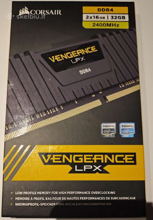 RAM Corsair Vengeance Lpx 32gb 2x16gbddr4 Cl16