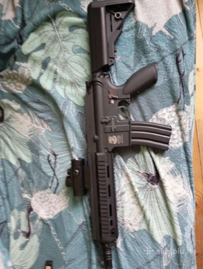 Parduodu full metal m4 airsoft viskas nauja