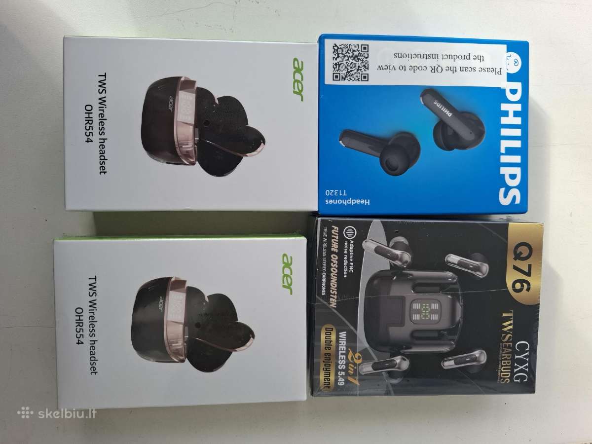 Belaidės Bluetooth ausinės