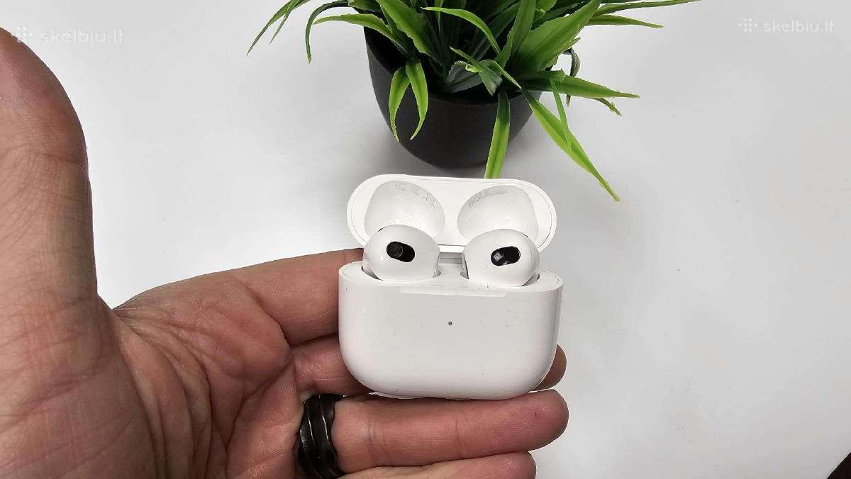 Originalūs Airpods 3rd Gen su Garantija