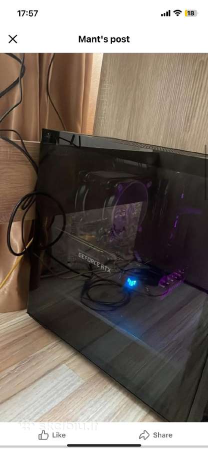 Gaming pc ir darbui