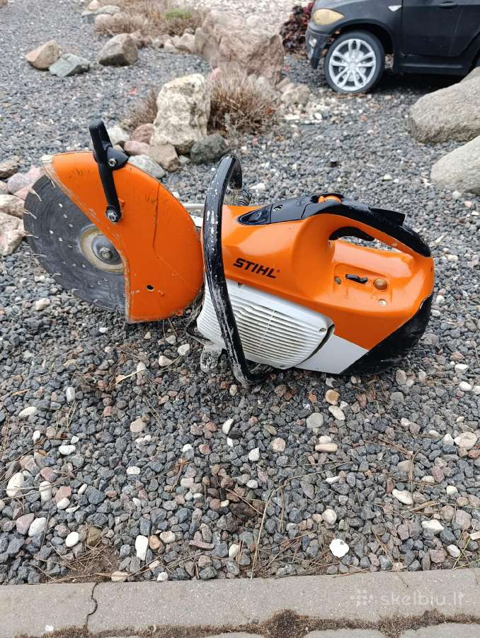 Stihl ts410 betono trinkeliu pjuklas