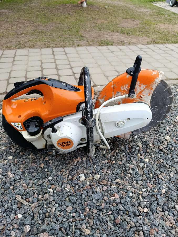 Stihl ts410 betono trinkeliu pjuklas - nuotraukos Nr. 2
