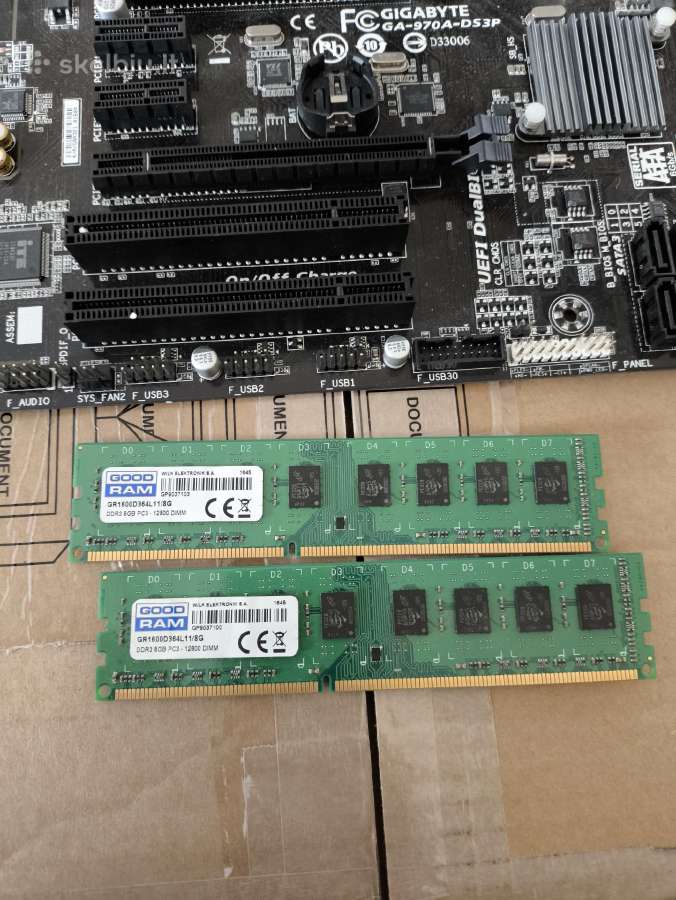 Amd Fx-8320 komplektas MB, 16gb RAM, aušintuvas - nuotraukos Nr. 3