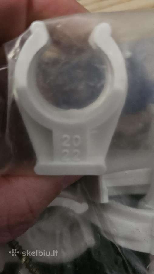 Plastikiniai vamzdžių laikikliai - nuotraukos Nr. 2