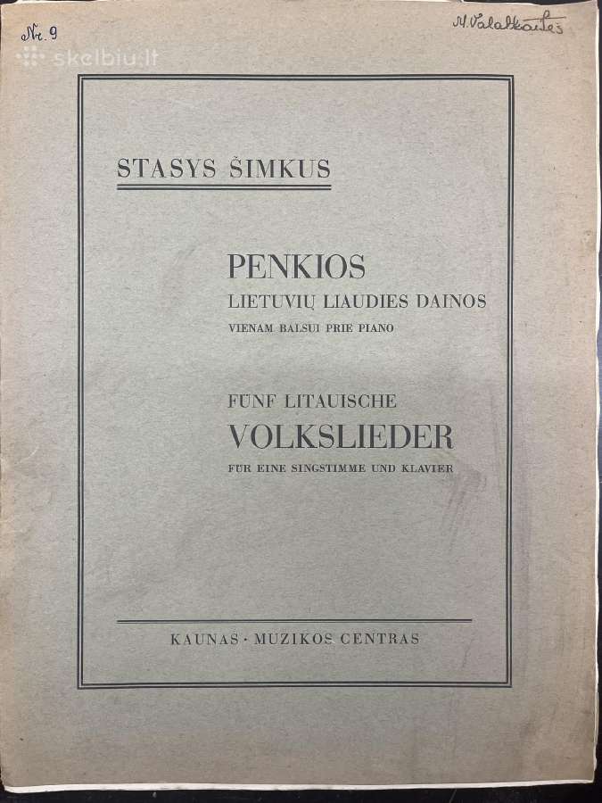 S.šimkaus muzikos natos - nuotraukos Nr. 2
