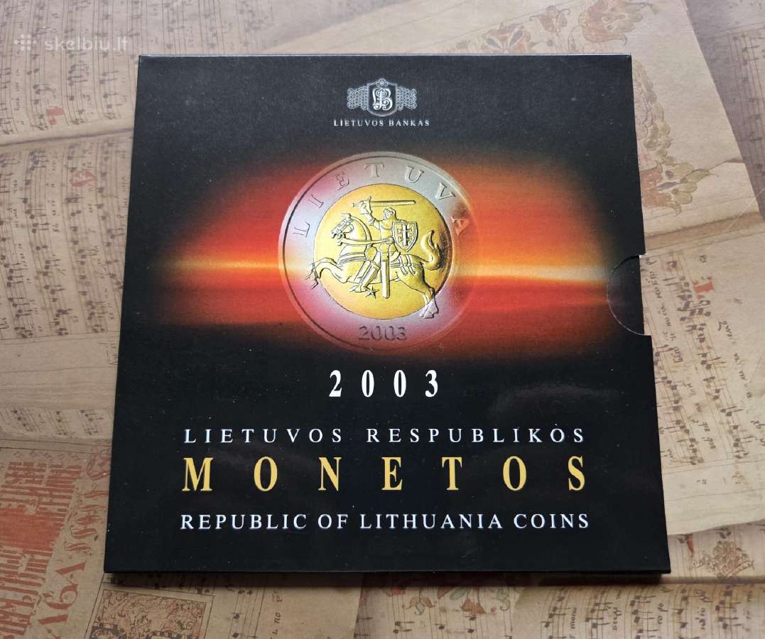 Lietuvos banko rinkinys 2003 litai