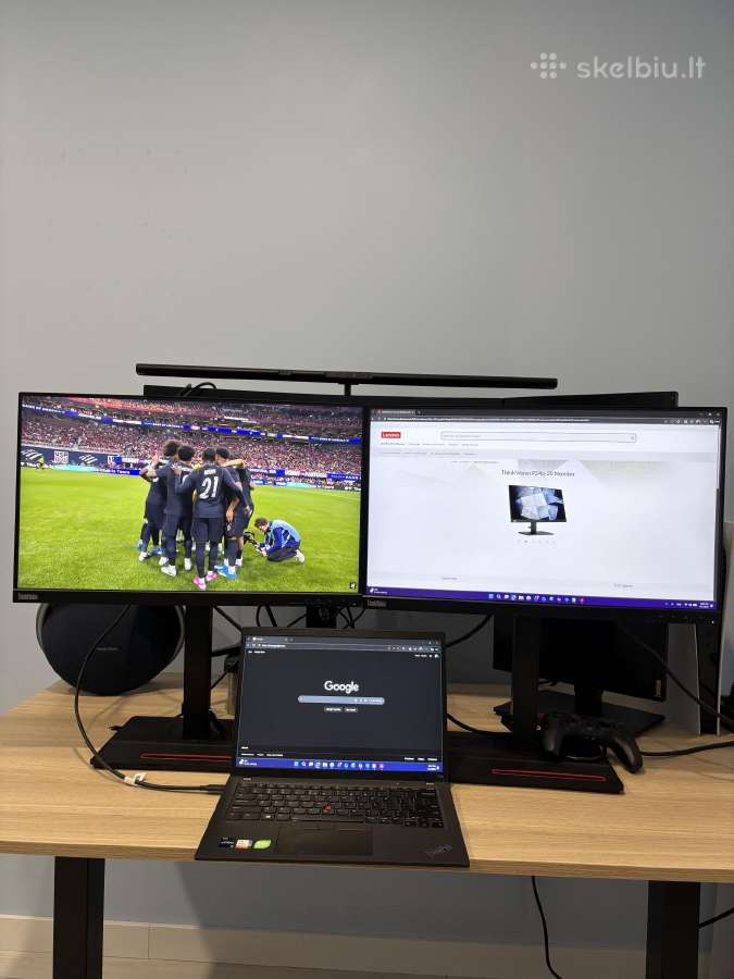 Lenovo Thinkvision 2k su Docking Station (daug vnt