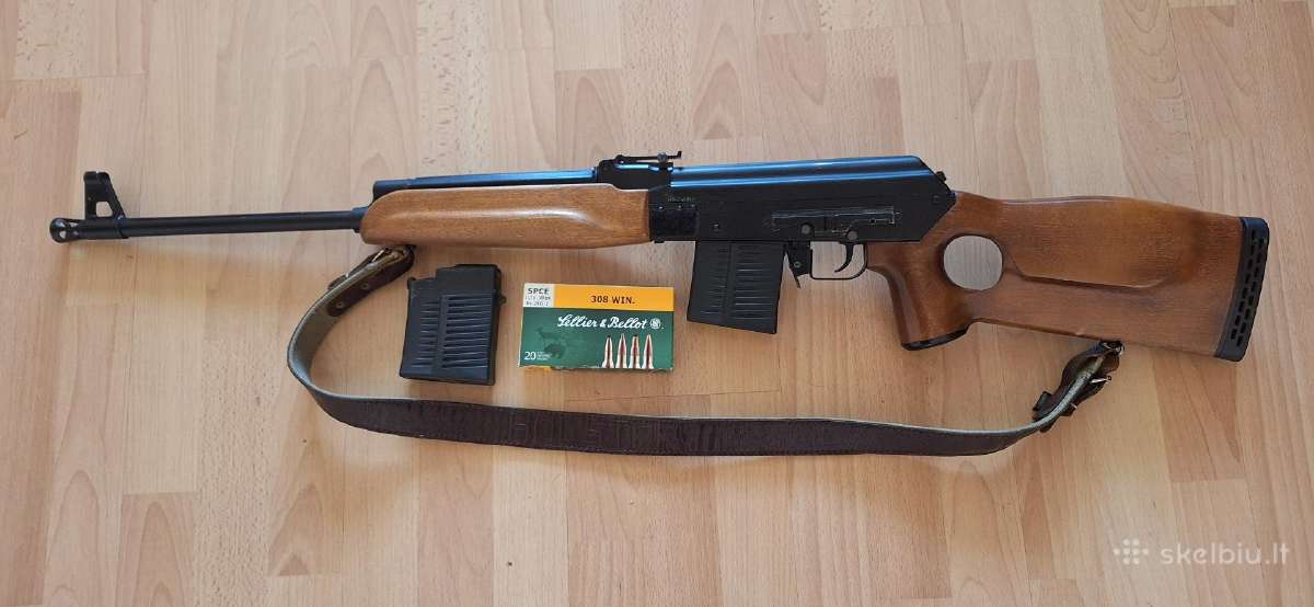Parduodamas graižtvinis karabinas Saiga, 308 kal.